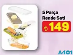 5 PARÇA RENDE SETİ